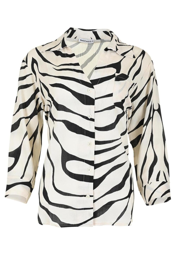 MALA BLOUSE SP25 20 006 VEINES